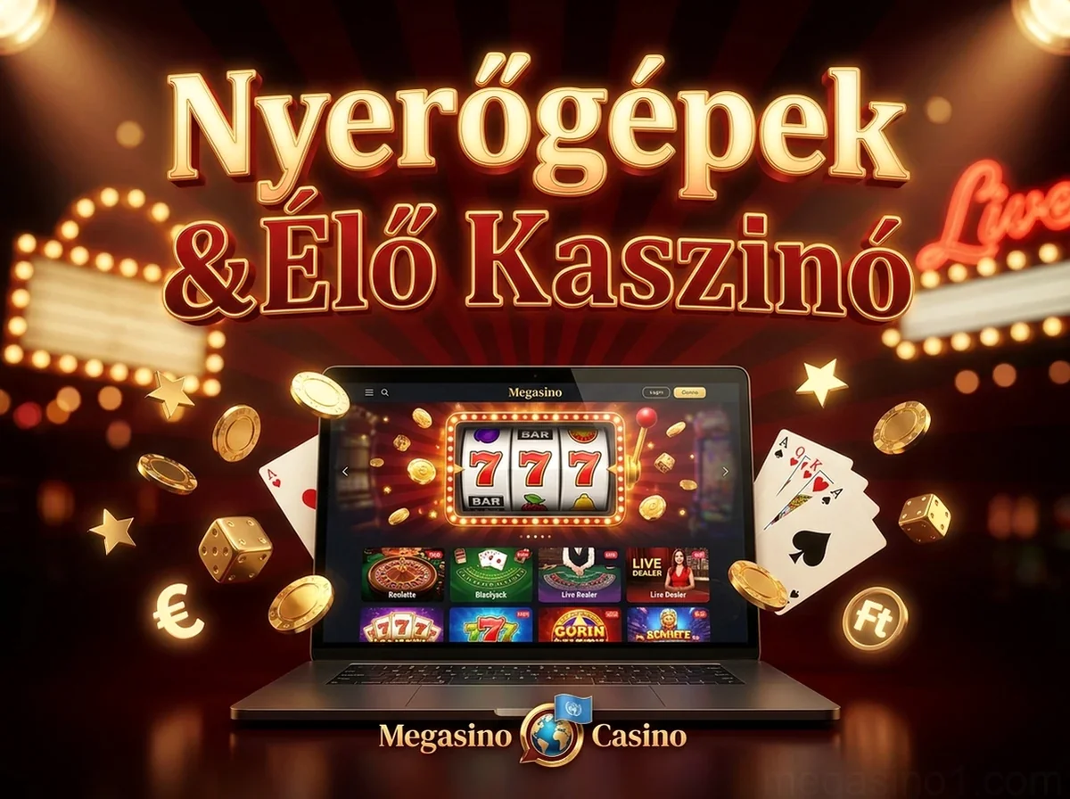 Nyerőgépek &Élő Kaszinó